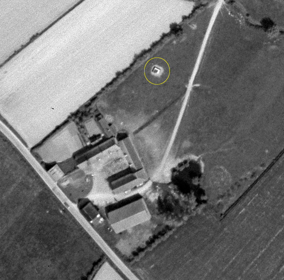 Ligne Maginot - B116 - STEENVOORDE SUD-EST - (Blockhaus pour arme infanterie) -  - IGN - Géoportail 1964