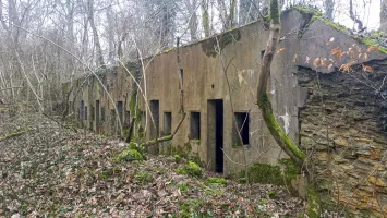 Ligne Maginot - SERROUVILLE (SOUS-SECTEUR AUMETZ - 128° RIF) - (PC de Sous-Secteur) - PC à six alvéoles