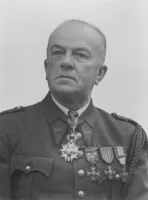 Ligne Maginot - SIMSERHOF - (Ouvrage d'artillerie) - Le Lt Col Paul Bonlarron, commandant l'ouvrage du Simserhof en mai 1940