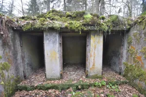 Ligne Maginot - GLASBRONN - (Casemate d'infanterie - Simple) - Les trois niches de stockage