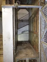 Ligne Maginot - FOUR A CHAUX - FAC - (Ouvrage d'artillerie) - Bloc 2
Le monte-charge au niveau intermédiaire 