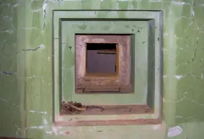 Ligne Maginot - LE CHESNOIS - CHENOIS - (Ouvrage d'artillerie) - Entrée mixte
Créneau de défense intérieure