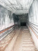 Ligne Maginot - MONT DES WELCHES - A21 - (Ouvrage d'artillerie) - Entrée munitions
Plan incliné