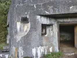Ligne Maginot - B312 - ANSTAING - (Blockhaus pour canon) - L'entrée
