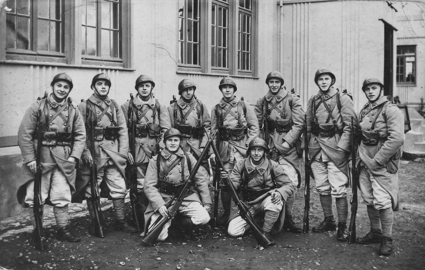 Ligne Maginot - CATTENOM - (Camp de sureté) - Le peloton d’élèves caporaux du 2° bataillon en septembre 1936 - Inconnu