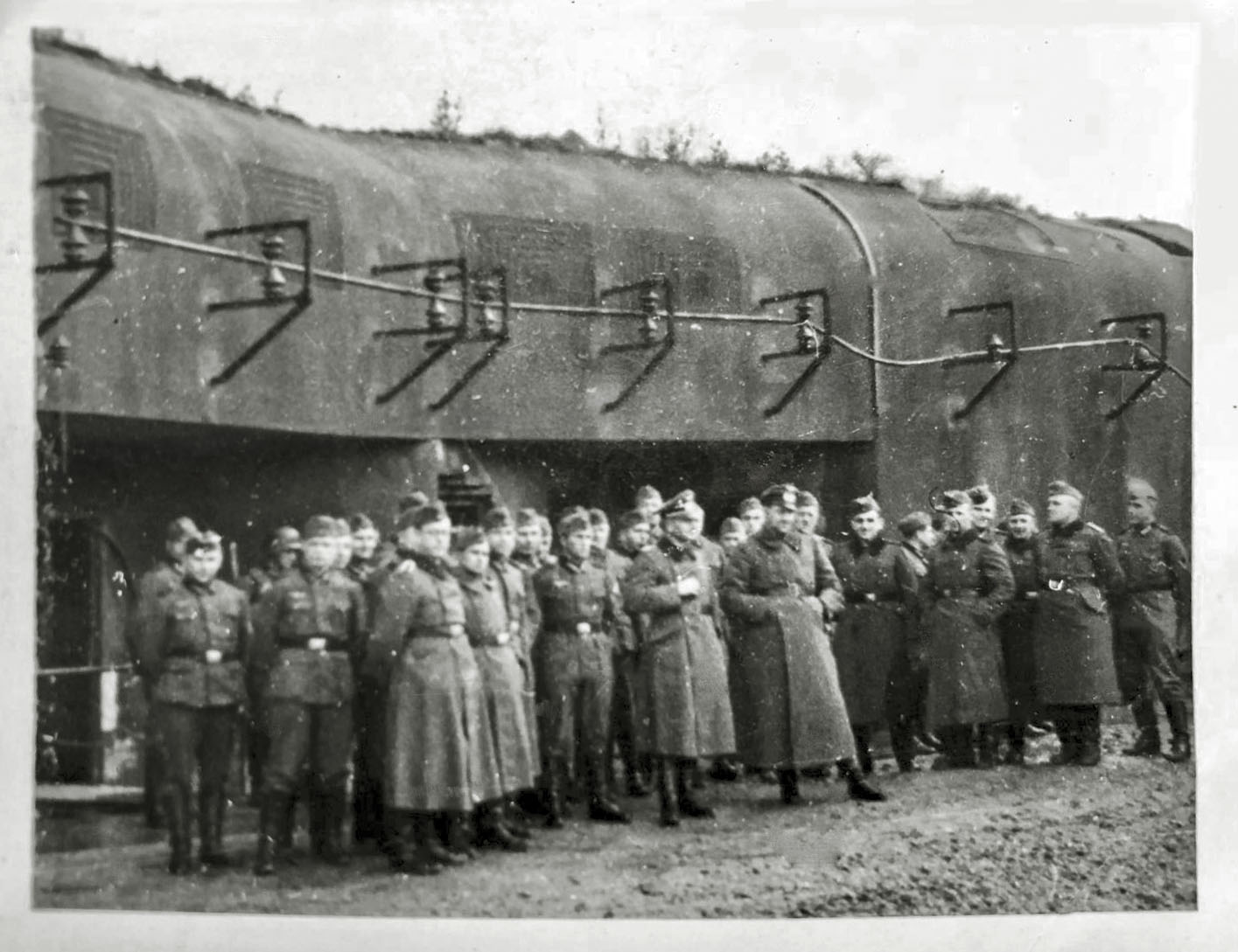 Ligne Maginot - SCHOENENBOURG - (Ouvrage d'artillerie) - L'entrée des hommes  - Inconnu