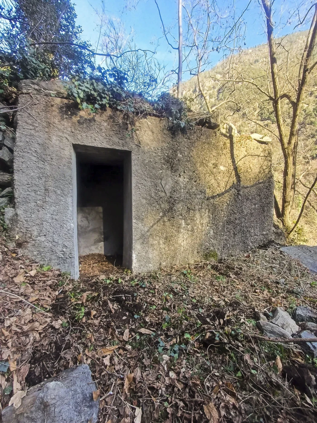 Ligne Maginot - VALABRES - (Blockhaus pour arme infanterie) - Entrée du blockhaus FM - GREBOVAL Simon 